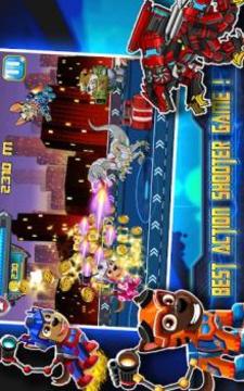 Jetpack PAW Transform Robot游戲截圖5