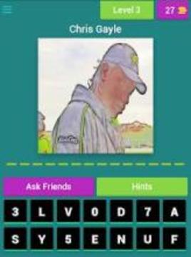 Guess Cricket Players Birthday游戲截圖3