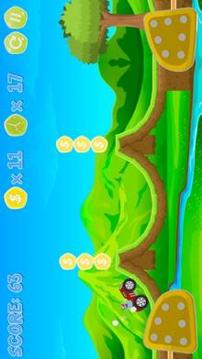 Super Oggy Car Drivinge Race游戲截圖4