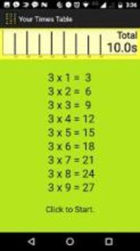 Your Times Table for Kids游戲截圖5