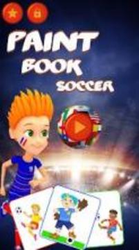 Soccer Paint Book游戲截圖4
