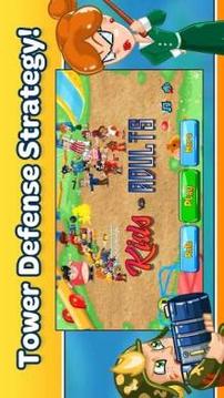 Little Army of Kids : Strategy Tower Defense Game游戲截圖5