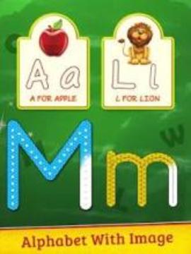 Alphabet Learning Tracing & Pattern游戲截圖1