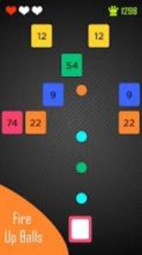 Bricks Block Fire : Color Block Ball游戲截圖2