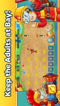 Little Army of Kids : Strategy Tower Defense Game游戲截圖3