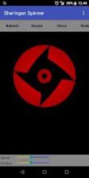 Sharingan Spinner: Spin the eyes of sharingan游戲截圖2