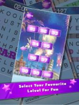 New Year 2018 Word Puzzle:Word Crush游戲截圖1