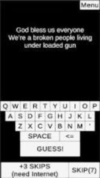 Linkin Park: Guess Song By Lyrics Quiz游戲截圖2
