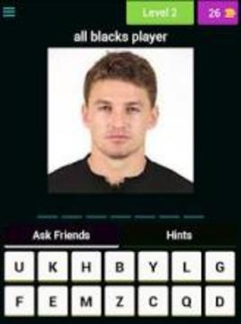 All Blacks Rugby Quiz游戲截圖5