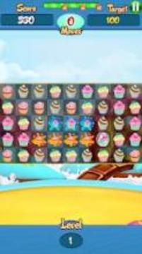 Cookie Crush New – Match 3 Sweet游戲截圖1