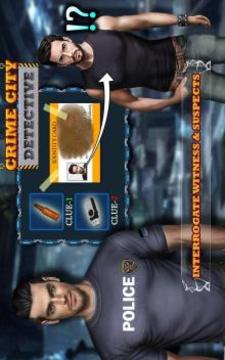 Crime City Investigation : Hidden Objects Free游戲截圖2