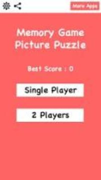 Memory Game Picture Puzzle游戲截圖4