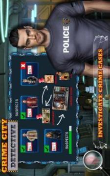 Crime City Investigation : Hidden Objects Free游戲截圖3