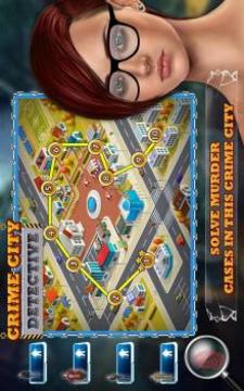 Crime City Investigation : Hidden Objects Free游戲截圖5