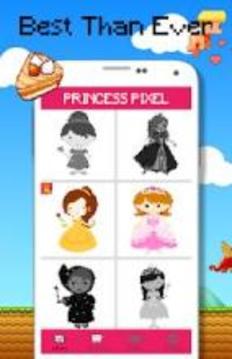 Princess Coloring By Number - Pixel Art游戲截圖5