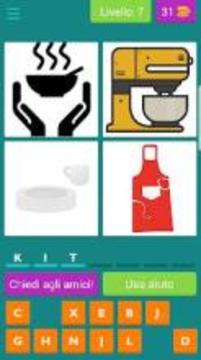 4 pics 1 word 4 kids game游戲截圖4