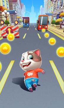 冲刺猫 --地铁或巴士跑酷游戏截图3