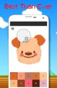 Cute Animal Color By Number - Pixel Art游戲截圖5