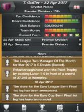My Football Club Manager MyFC 2017游戲截圖4