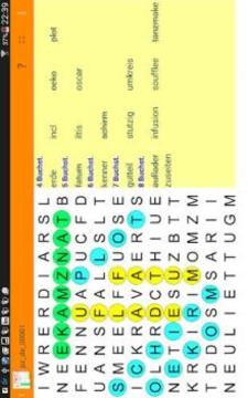 Word search with hidden quote游戲截圖4