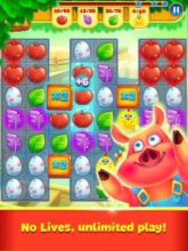 Farm Charm: Match 3 Blast King游戲截圖2