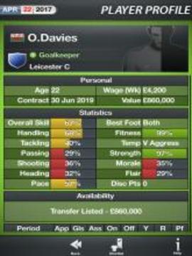 My Football Club Manager MyFC 2017游戲截圖2