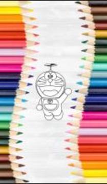 Coloring Game for dorae游戲截圖1