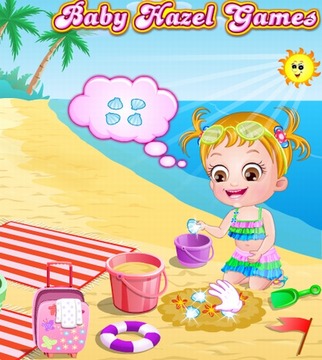Baby Hazel Beach Holiday游戲截圖1