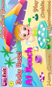 Baby Hazel Beach Holiday游戲截圖2