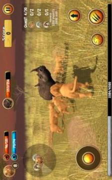 Wild Lion Simulator 3D游戲截圖4