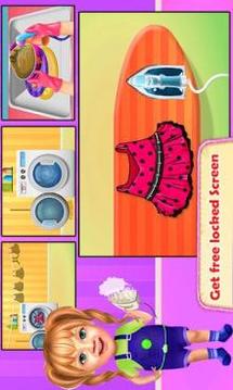 Sweet Baby Girl Cleaning Games 2018: House Cleanup游戲截圖3