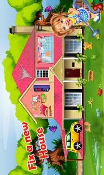 Sweet Baby Girl Cleaning Games 2018: House Cleanup游戲截圖1