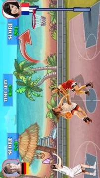 Basketball Real Dunk Hit游戲截圖2
