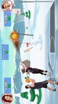 Basketball Real Dunk Hit游戲截圖1