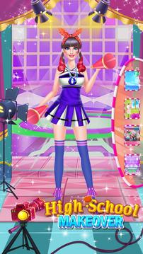 School Makeup Salon游戲截圖5