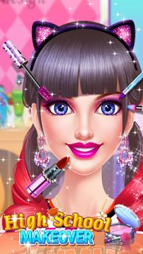 School Makeup Salon游戲截圖2