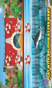 Sea Dolphin Pool Show: Animal Ocean Simulator*游戲截圖4