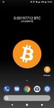 Live Wallpaper Clicker: Bitcoin游戲截圖1