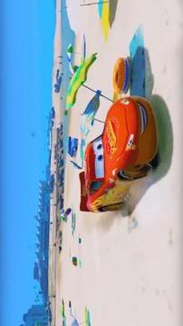 Super Hero Cars Lightning Mcqueen Car Racing Games游戲截圖1