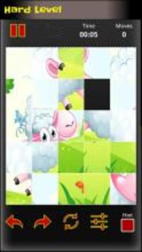 Sliding Puzzle Cartoon&Animals游戲截圖4