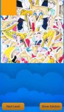 Sailor Moon Puzzle游戲截圖3