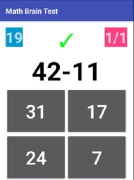 Math Brain Test游戲截圖3