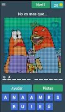 Adivina la frase Bob Esponja游戲截圖1