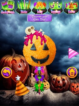 Cake Pops Halloween Kids FREE游戲截圖2