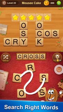 Word Cafe - Search & Crossword Game游戲截圖1