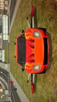 Free Flying Racing Car Driving游戲截圖2