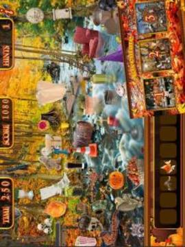 Hidden Objects Fall Harvest Halloween Object Game游戲截圖4