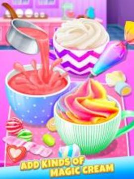 Unicorn Hot Chocolate - Dream Food Making Games游戲截圖2