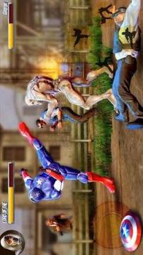 Superheroes Infinity Battle: Avenger Fighting Game游戲截圖2