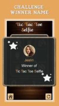 Tic Tac Toe Selfie游戲截圖1